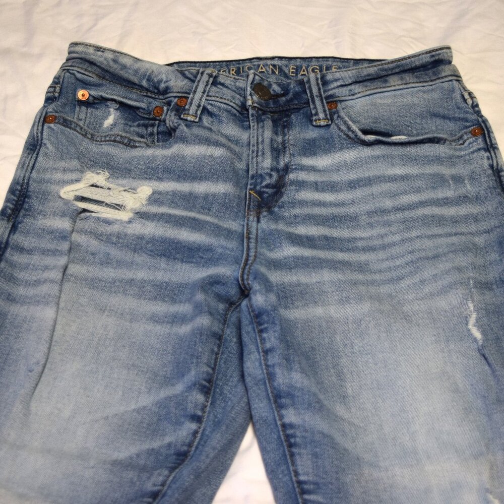 AE Athletic Fit Distressed Jeans